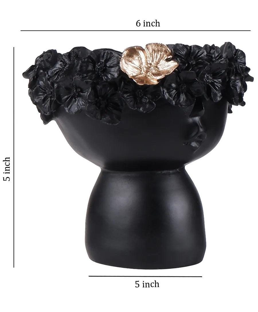 Black vase Sculpture - Decor Things