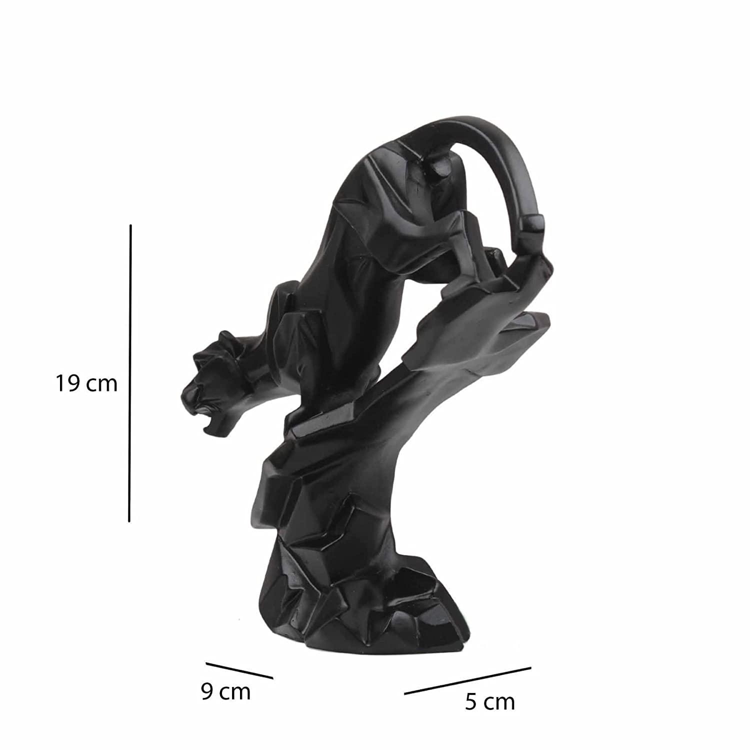 Black Jaguar Showpiece - Decor Things