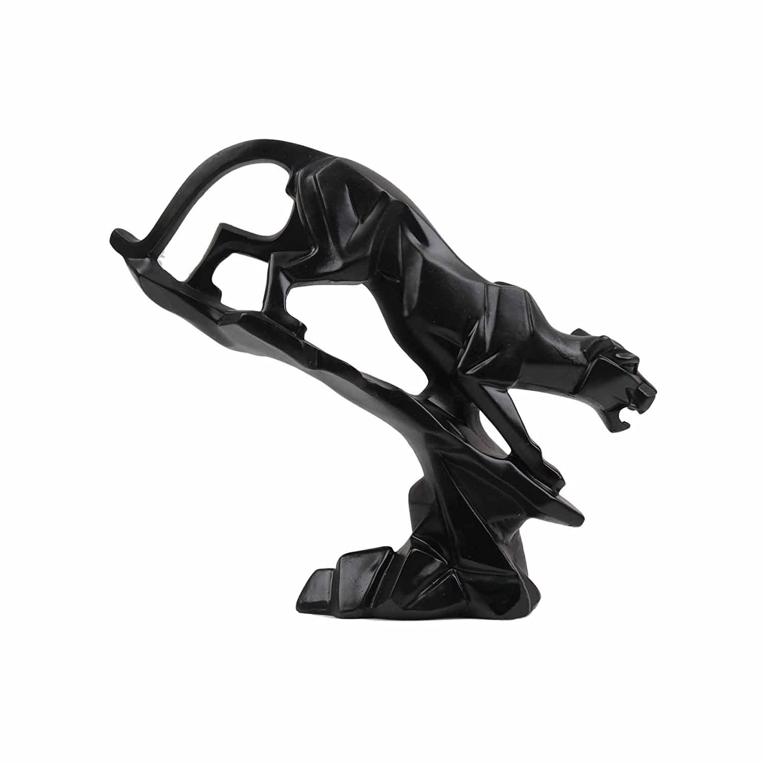 Black Jaguar Showpiece - Decor Things