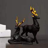 Black buck Sculpture set of 2 - Decor Things