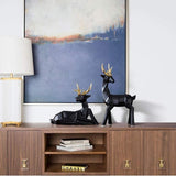 Black buck Sculpture set of 2 - Decor Things