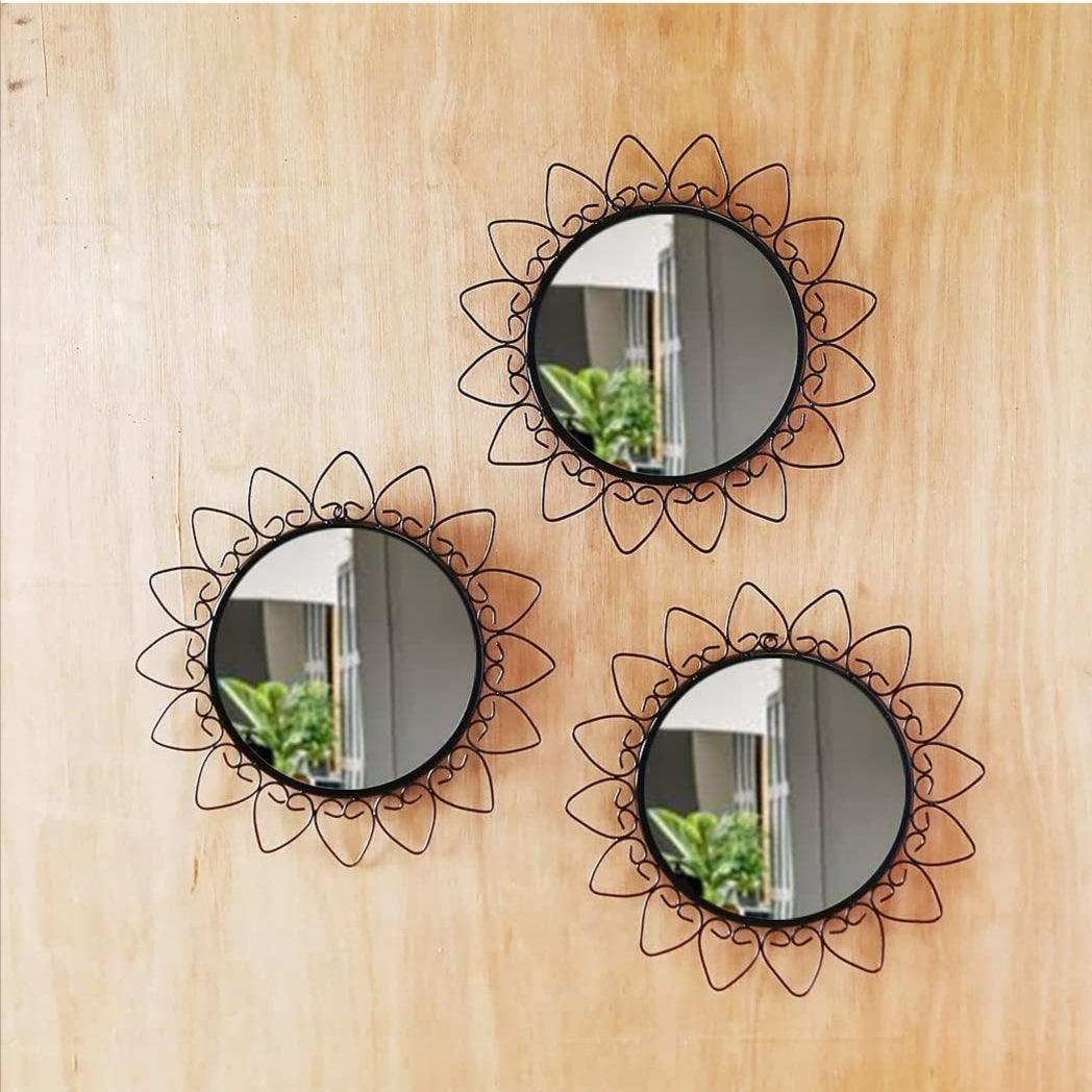 Antique Mirror (Set of 3) - Decor Things