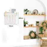 Boho wall shelf - Decor Things