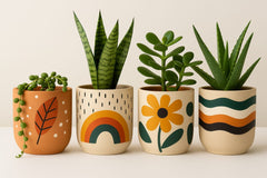 Haven Clay Planter (Set of 4)