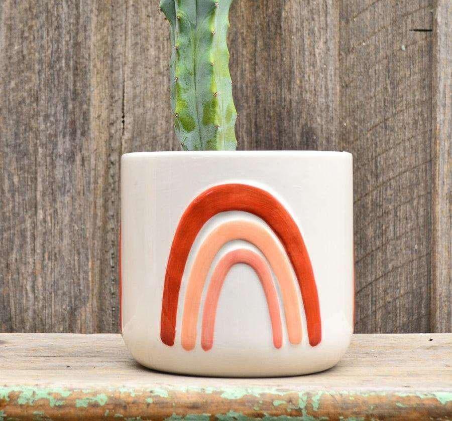 Abstract Rainbow Planters (Set of 3) - Decor Things