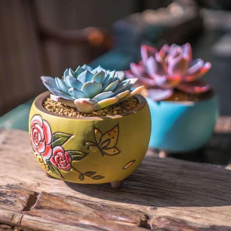 Cactus Clay Planter - Decor Things