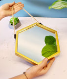 Hexagonal Mirror - Decor Things