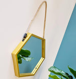 Hexagonal Mirror - Decor Things