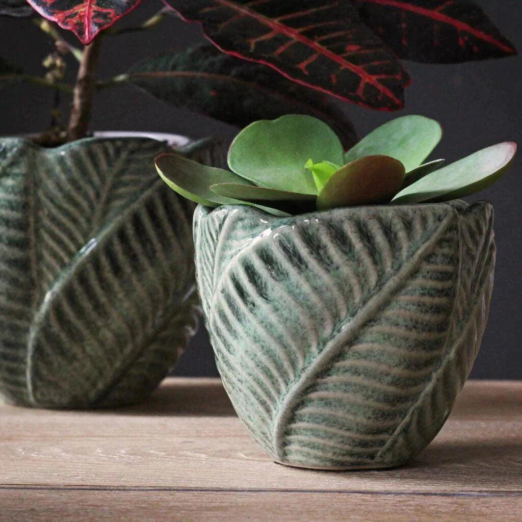 Leaf Planter Set of 3 - Decor Things