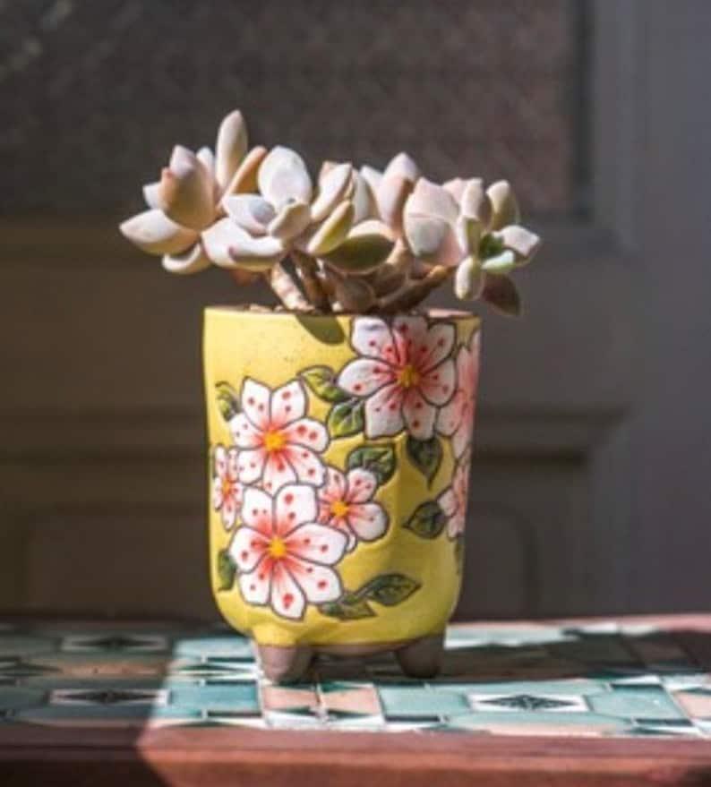 Periwinkle Stuff Periwinkle Flower Planter – Decor Things