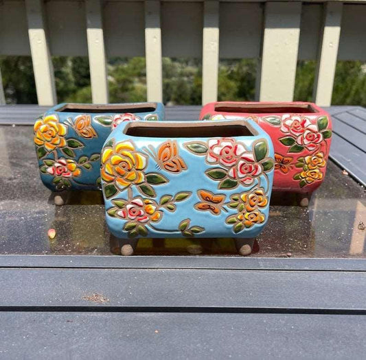 Rectangular Flower Planter - Decor Things