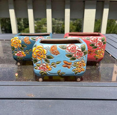 Rectangular Flower Planter - Decor Things