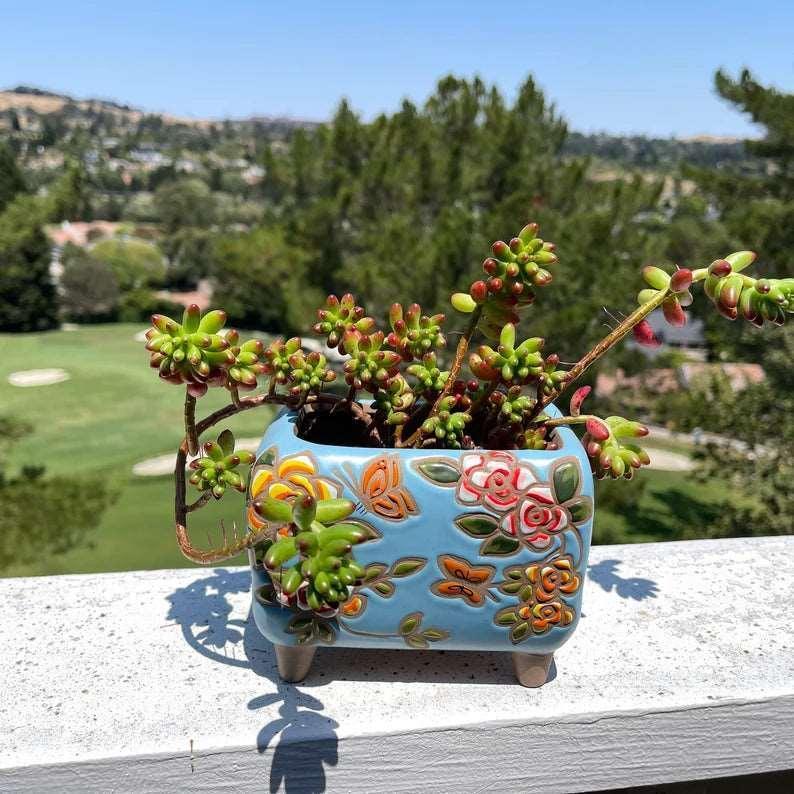 Rectangular Flower Planter - Decor Things