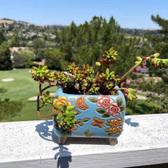 Rectangular Flower Planter - Decor Things