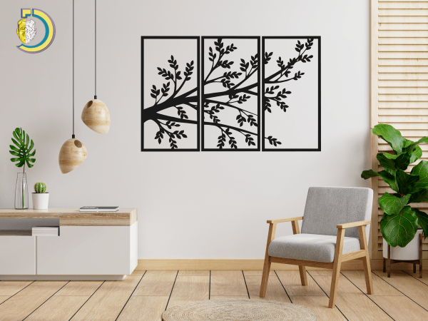 Branch and leaves wall decor - Decor Things