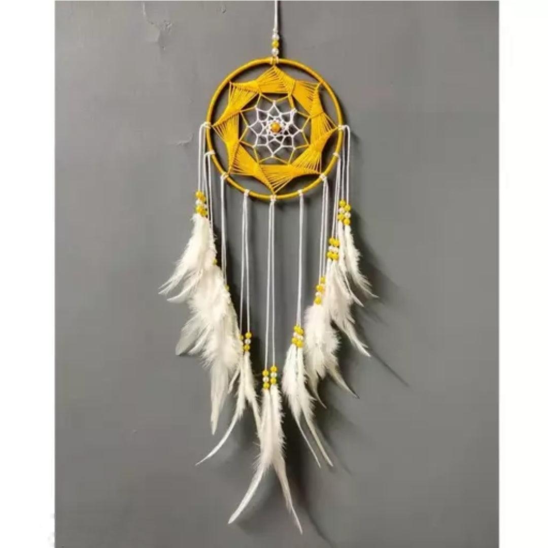 Feather round dreamcatcher - Decor Things