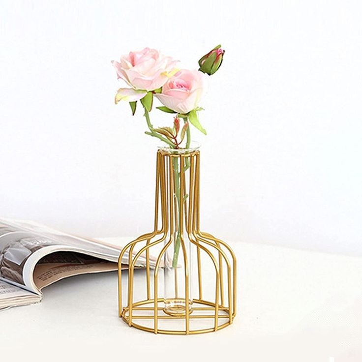 Nordic style golden vase - Decor Things