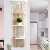 Macrame triple shelf - Decor Things