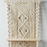 Macrame 2 tier shelf - Decor Things