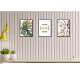 sweet home wall art set of 3 - Decor Things