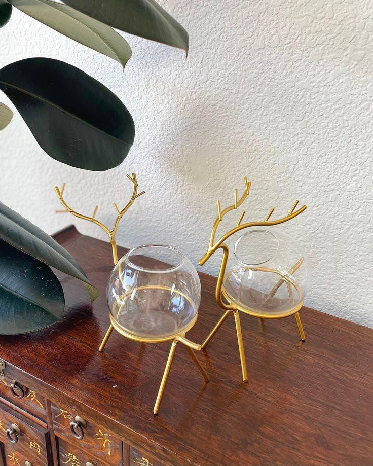 Deer plant holder (Set of 2) - Decor Things