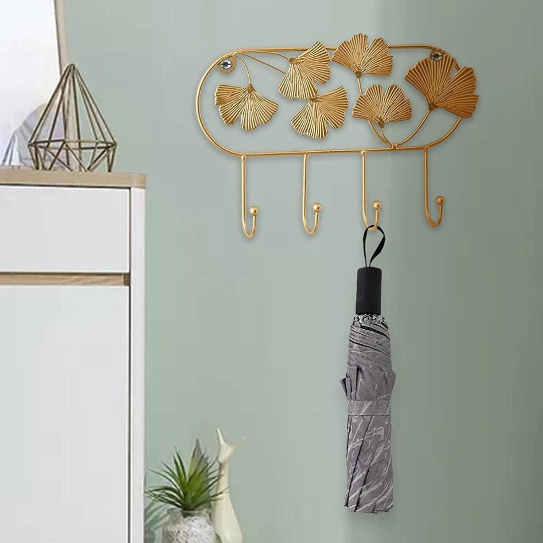 Golden leaf Coat hook - Decor Things