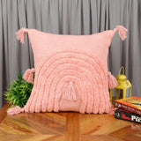 Pink Tufted cushion cover - Decor Things