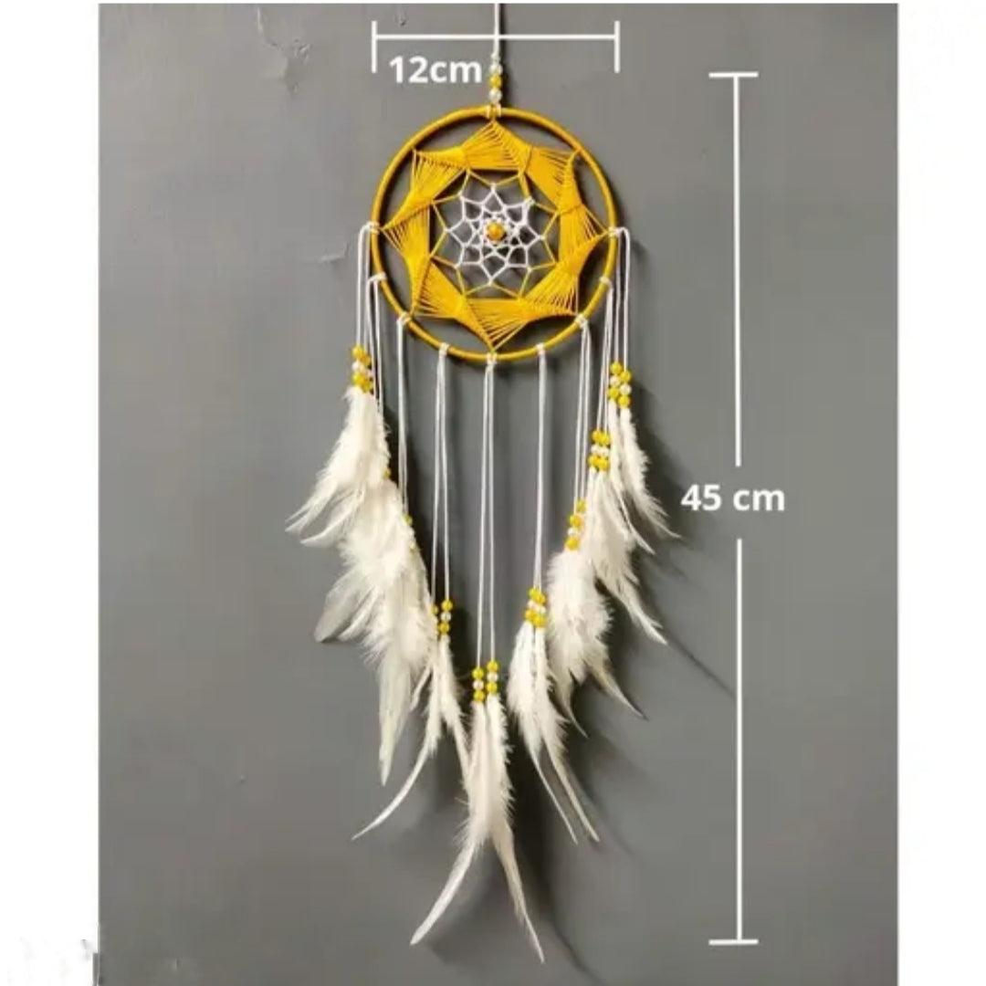 Feather round dreamcatcher - Decor Things