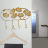 Golden leaf Coat hook - Decor Things