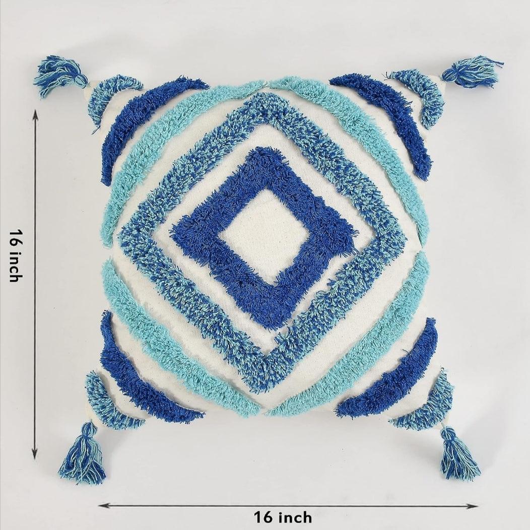 Blue diamond cushion set of 5 - Decor Things