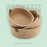 Jute Basket Set of 3 - Decor Things