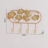 Golden leaf Coat hook - Decor Things