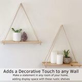 Nordic macrame shelf set of 2 - Decor Things