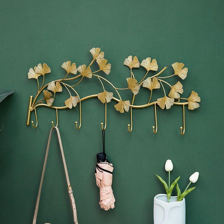 Ginkgo leaf wall hook - Decor Things