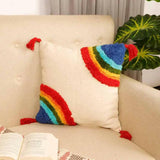 Curve rainbow cushion cover - Decor Things