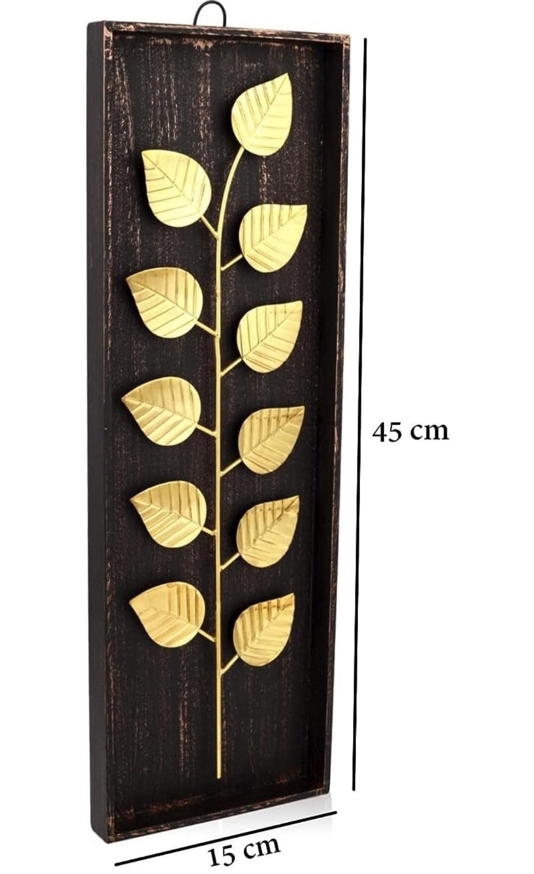 Shadowbox leaf wall hanging (set of 2) - Decor Things