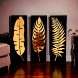 Golden leaf wall decor - Decor Things