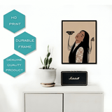 Modern girl wall art set of 3 - Decor Things