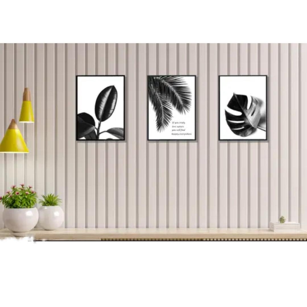 Modern Nature wall art set of 3 - Decor Things