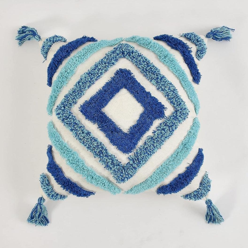 Blue diamond cushion set of 5 - Decor Things