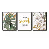 sweet home wall art set of 3 - Decor Things