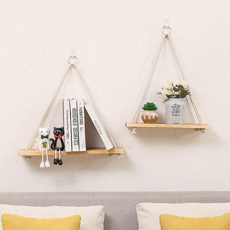 Nordic macrame shelf set of 3 - Decor Things