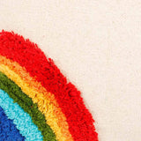 Curve rainbow cushion cover - Decor Things