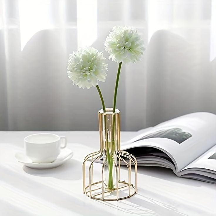 Nordic style golden vase - Decor Things