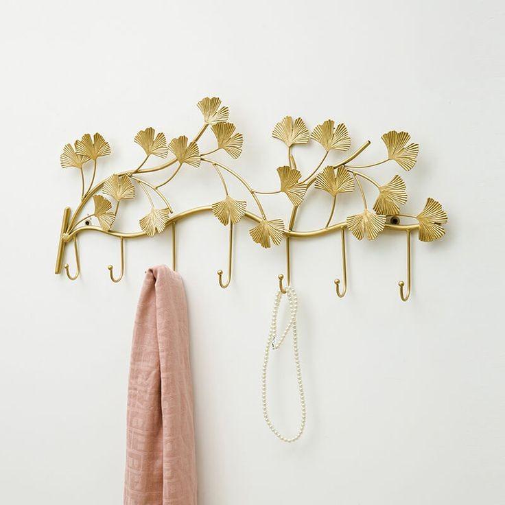 Ginkgo leaf wall hook - Decor Things