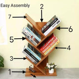 Brown book shelf - Decor Things