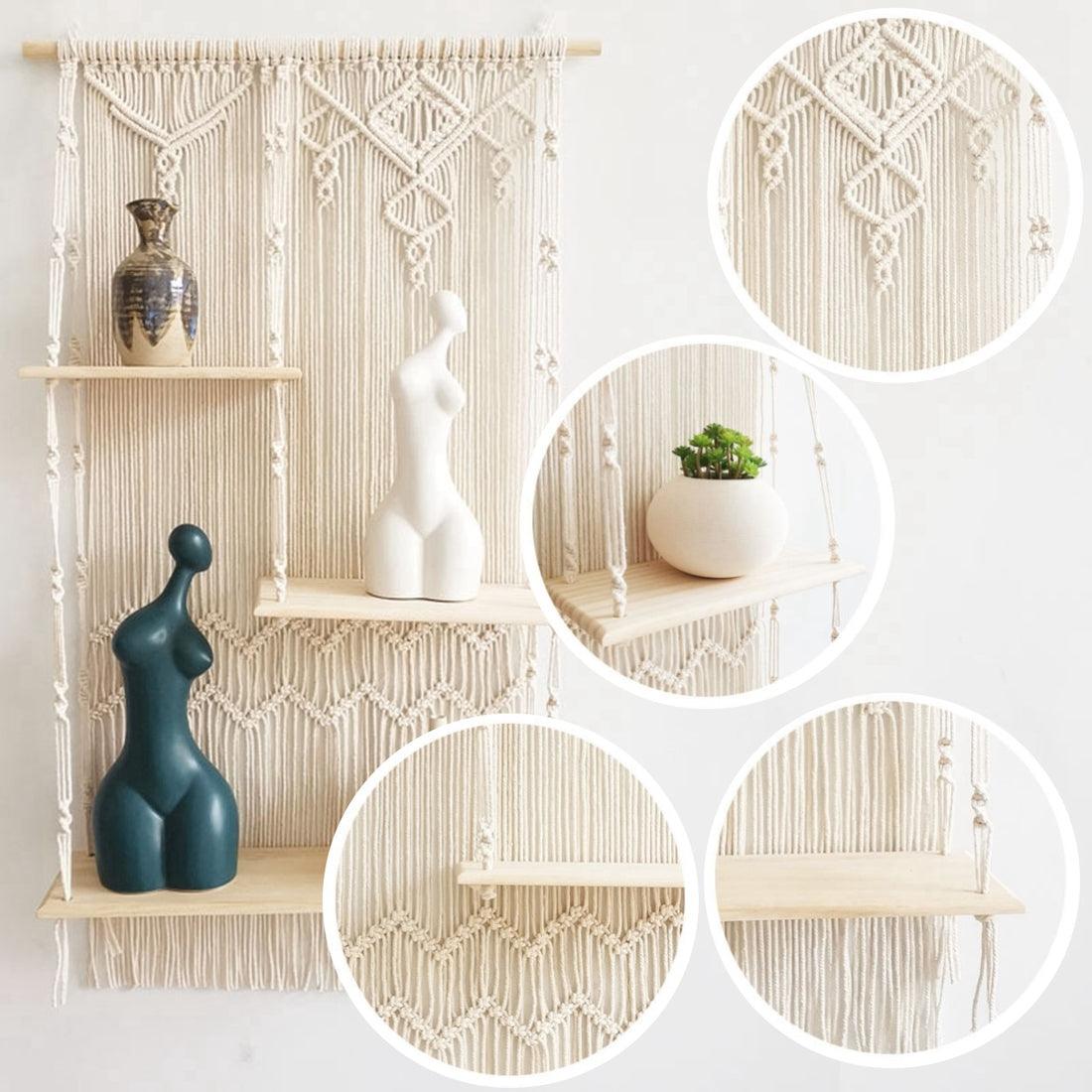 Macrame Step shelf - Decor Things