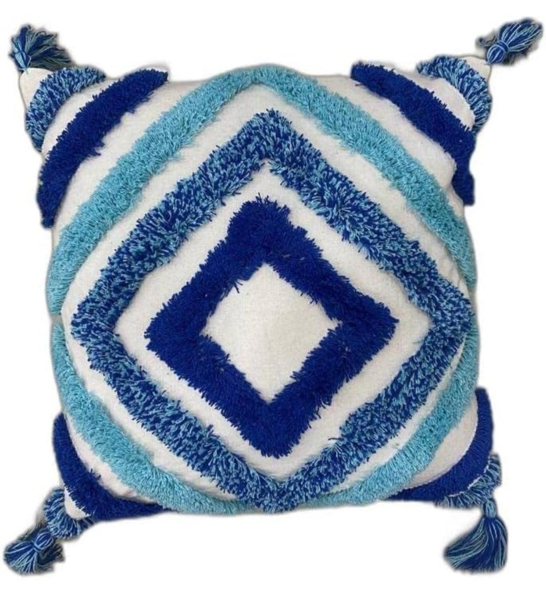 Blue diamond cushion set of 2 - Decor Things