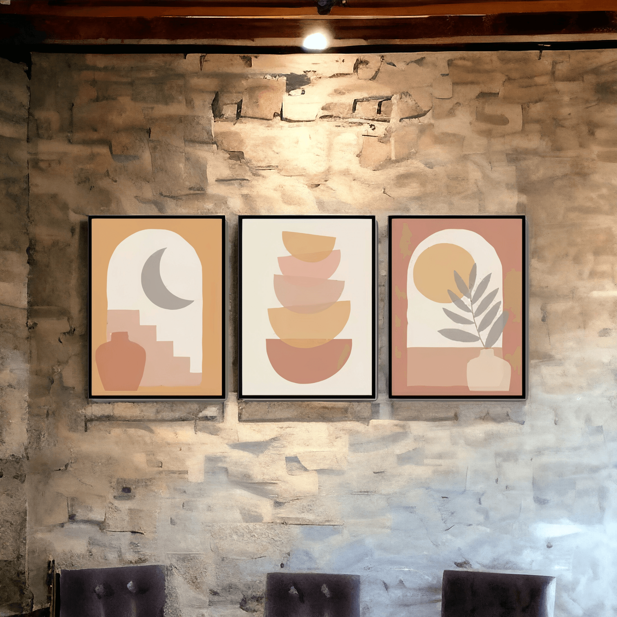 Classic wall art set of 3 - Decor Things