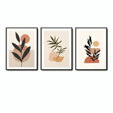 Nature theme wall art set of 3 - Decor Things